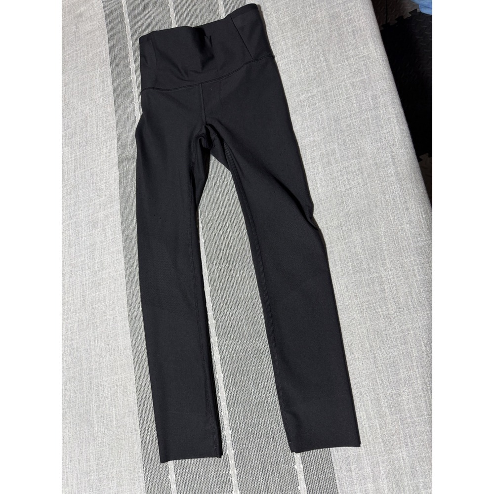 Lululemon Tight Stuff"‎ Black High Rise Leggings Size 4